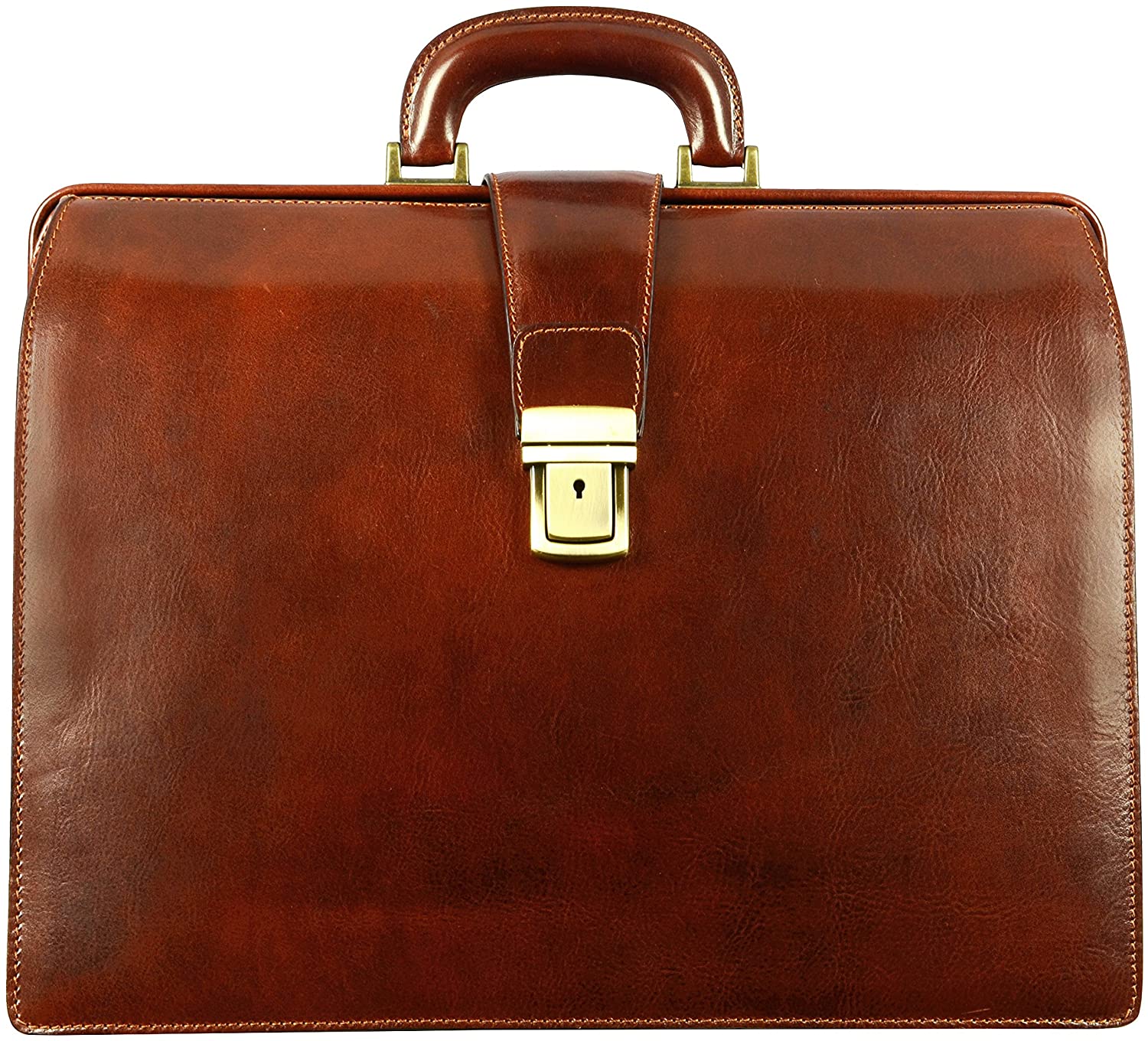 The Attorney laptop leather bag