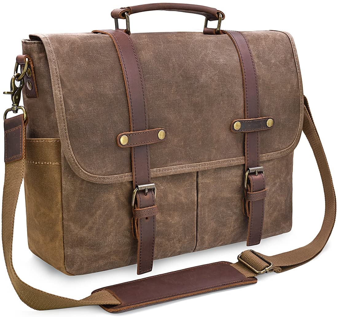 briefcase leather messenger bags