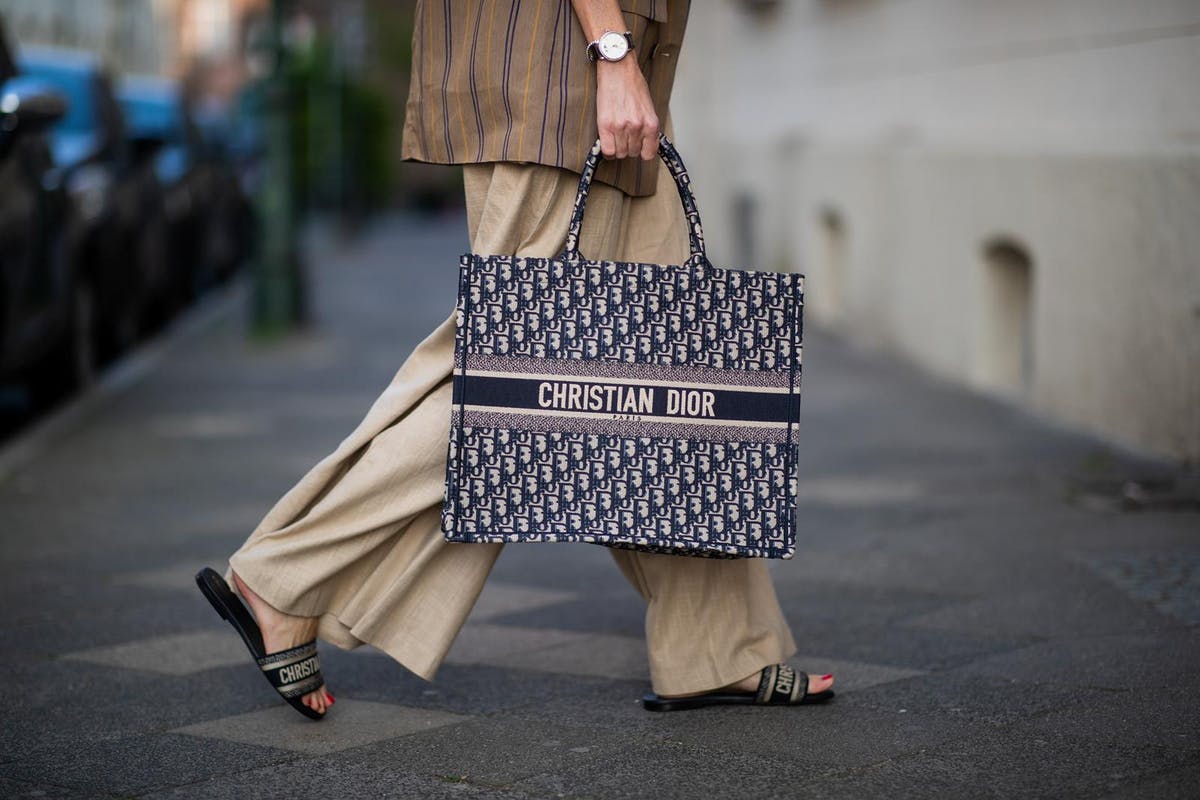 dior book tote