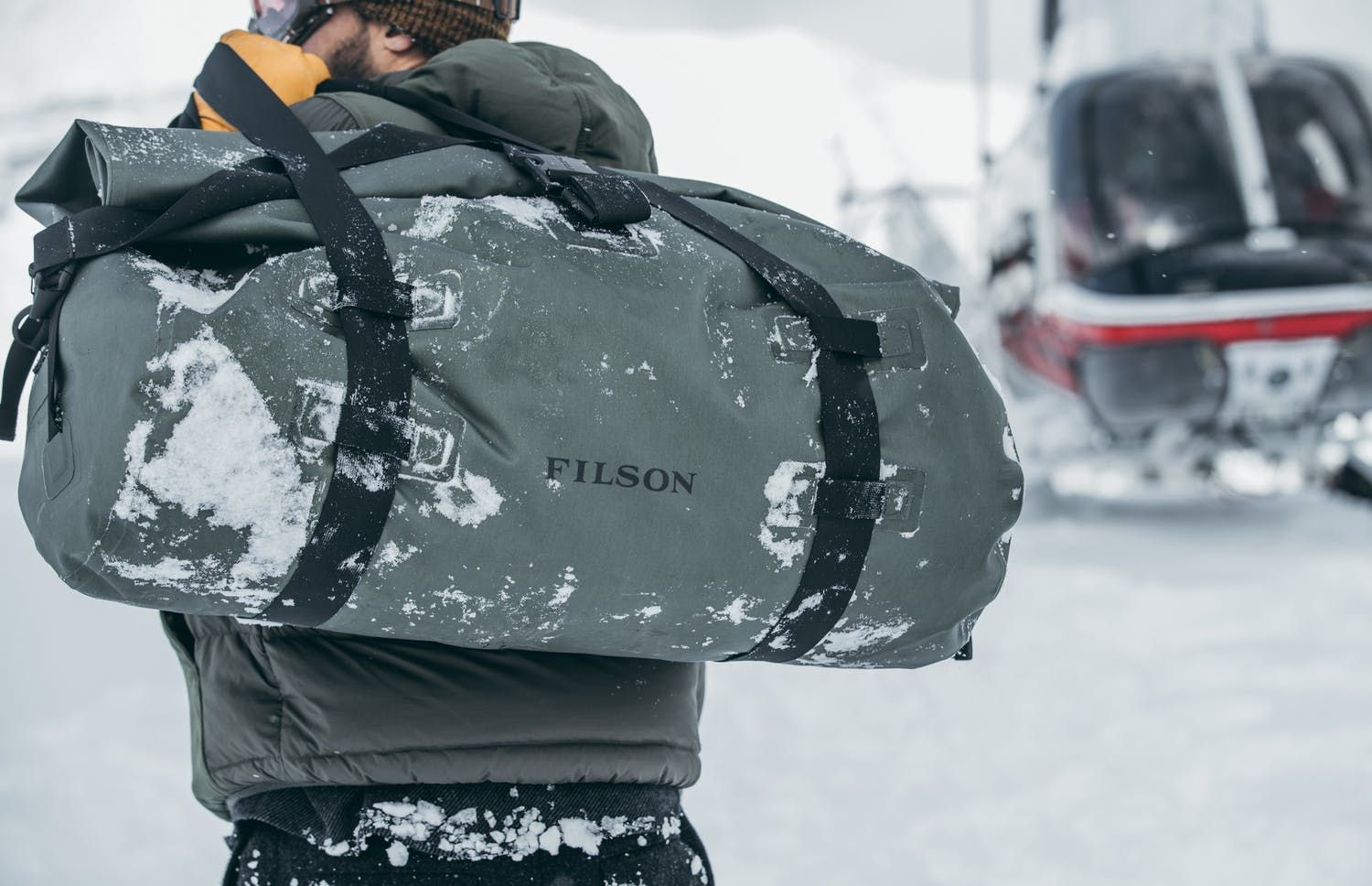 filson submersible dry duffel bag