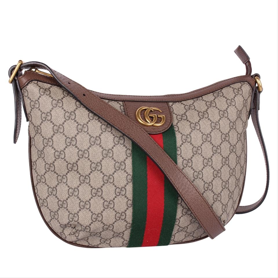 ophidia web-stripe supreme canvas tote bag by gucci