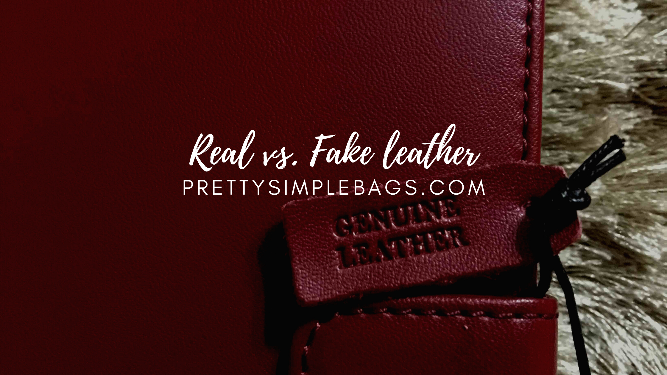 real vs fake leather