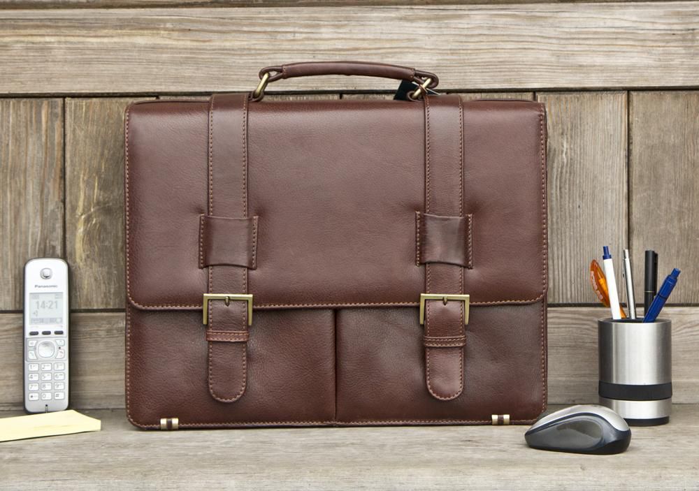 the prime leather laptop bag