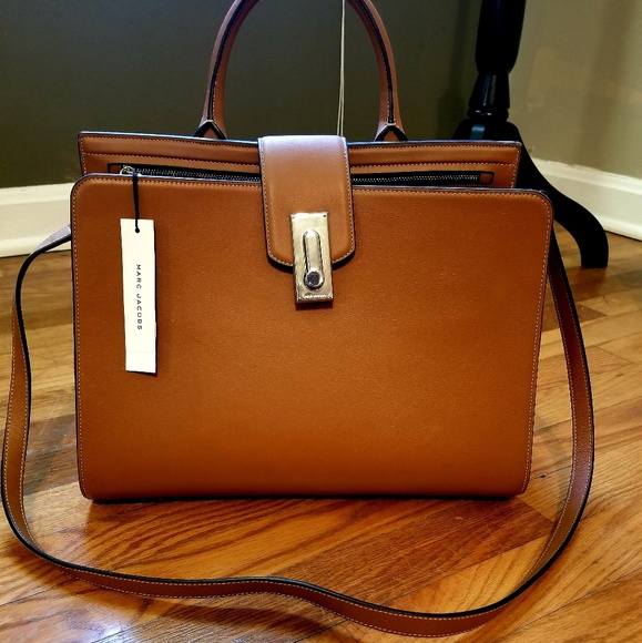 the west end leather satchel