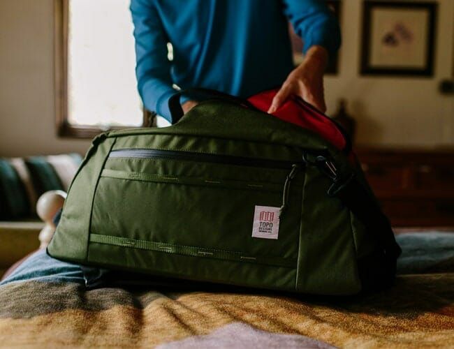 topo designs mountain duffel bag