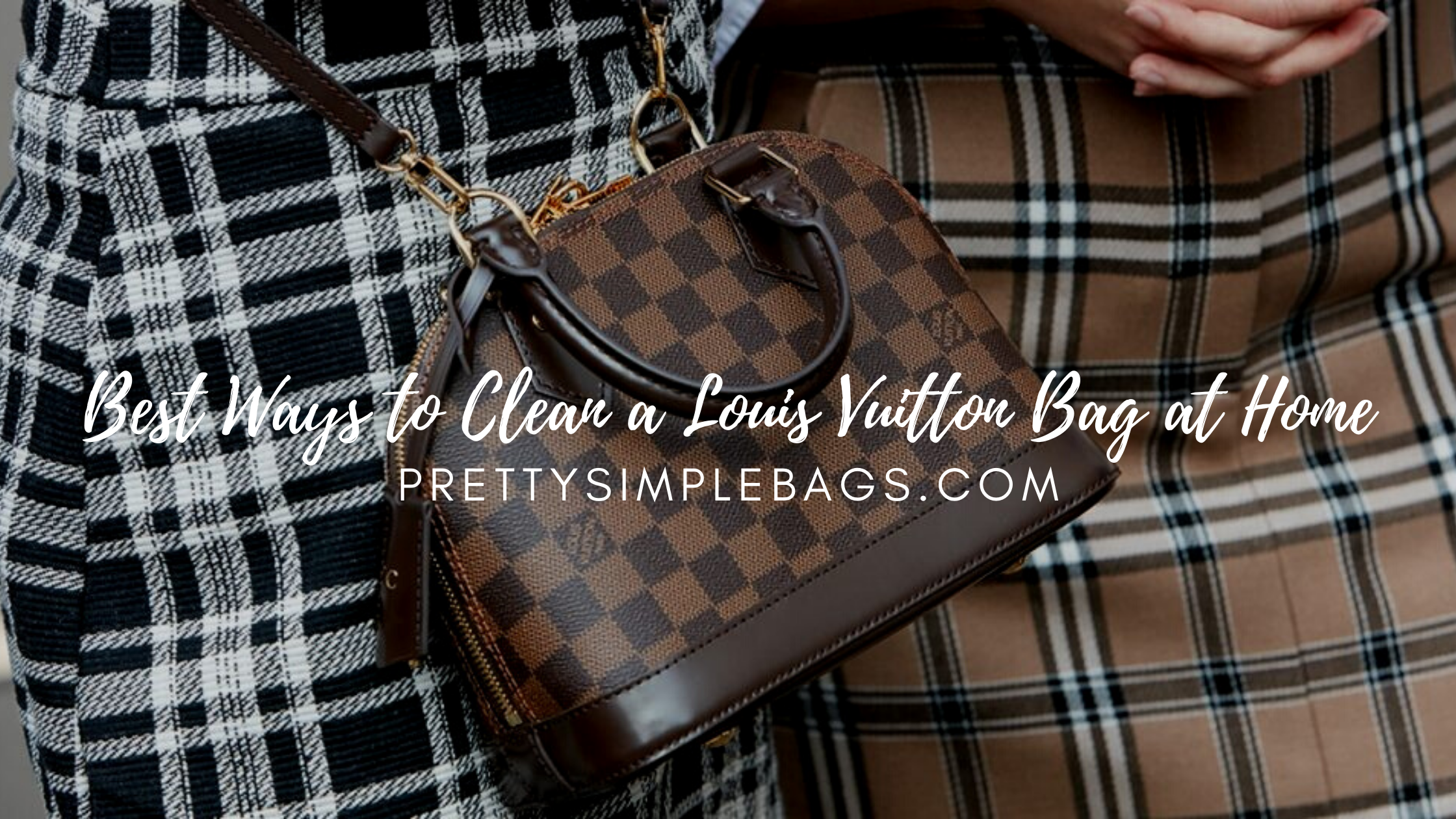 best ways to clean a louis vuitton bag at home