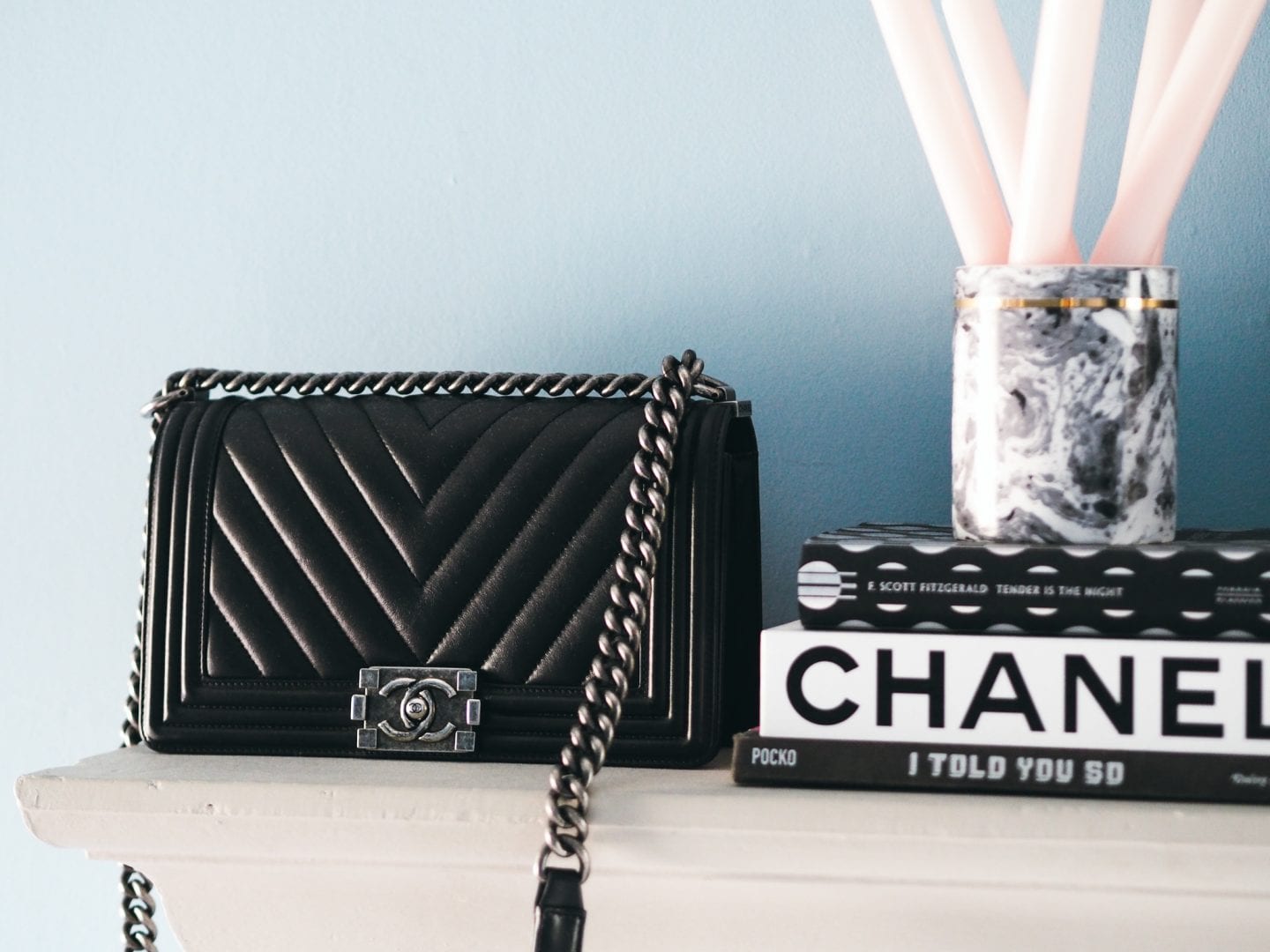 chanel boy bag