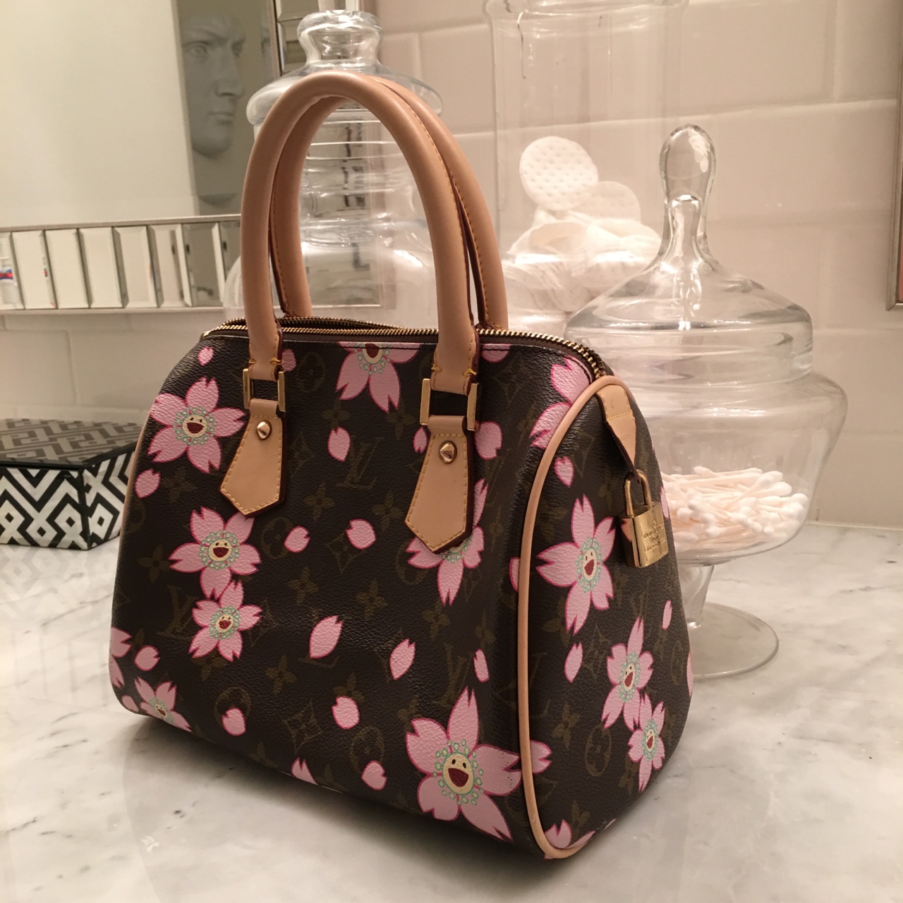 LV Louis Vuitton blossom PM New Releases Women's Bags M21848 black Unboxing  and Review 