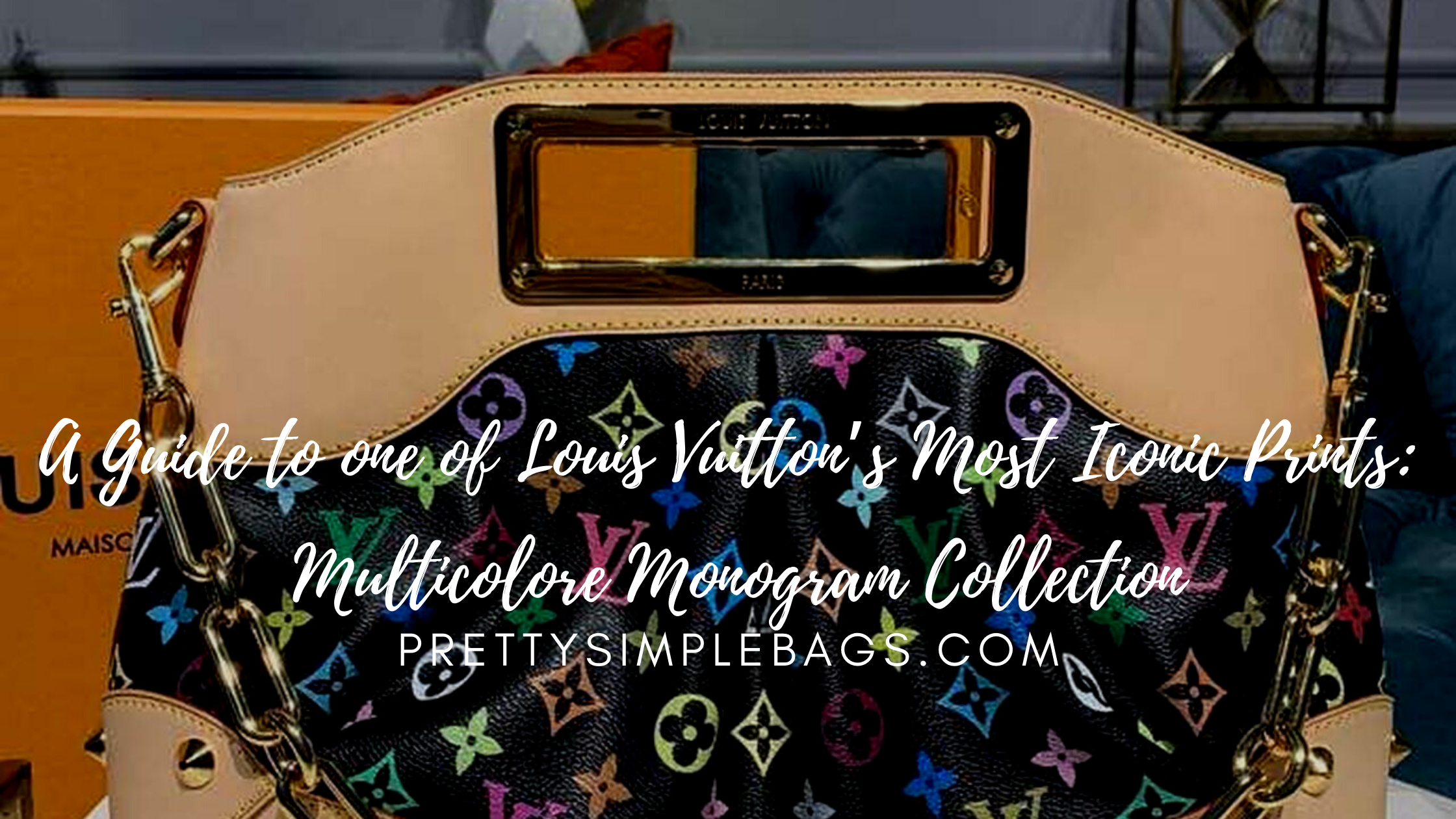 Jennifer Lopez Louis Vuitton Multicolore Murakami Bag
