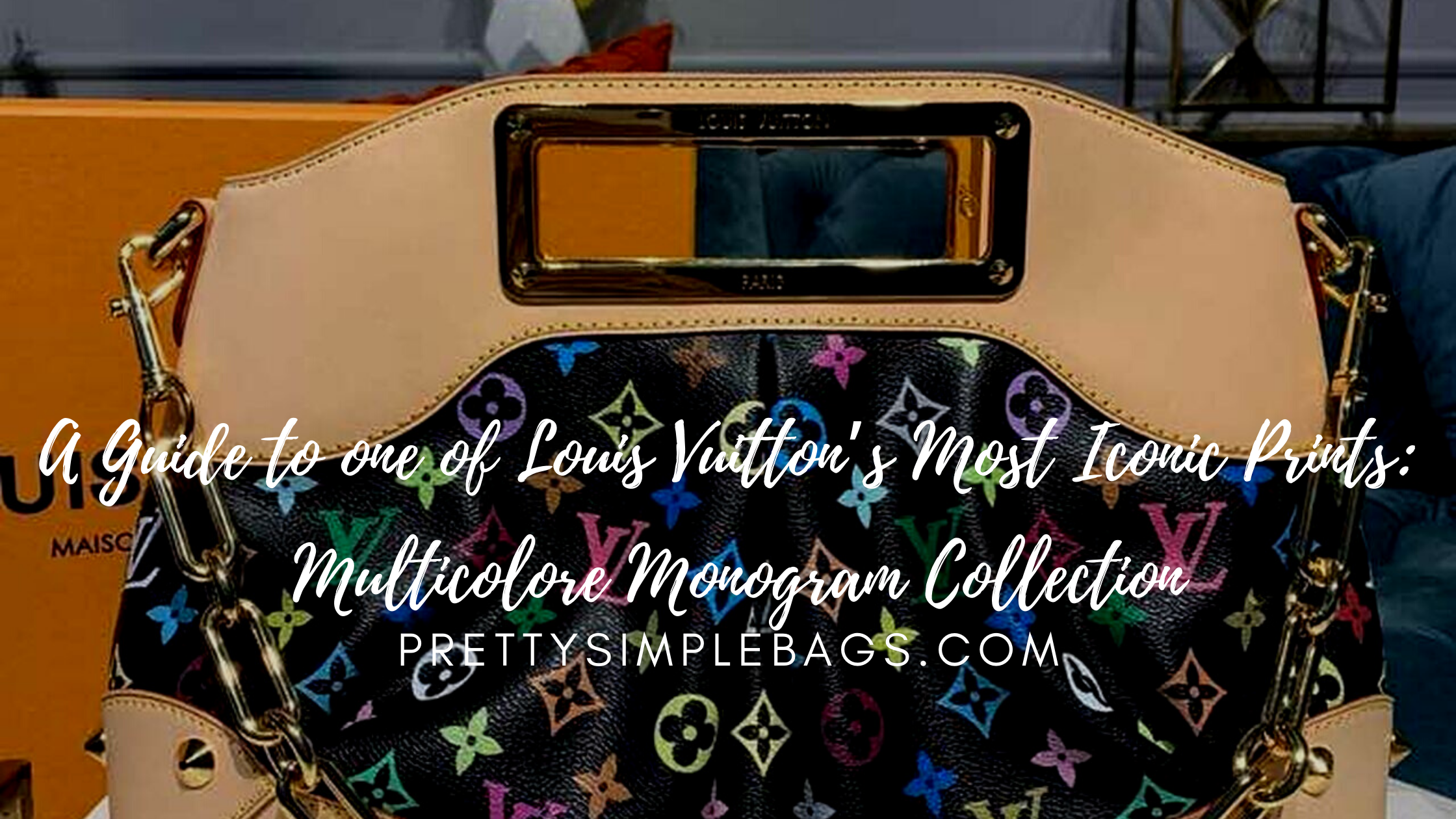 Louis Vuitton White Multicolor Petit Noe - A World Of Goods For You, LLC