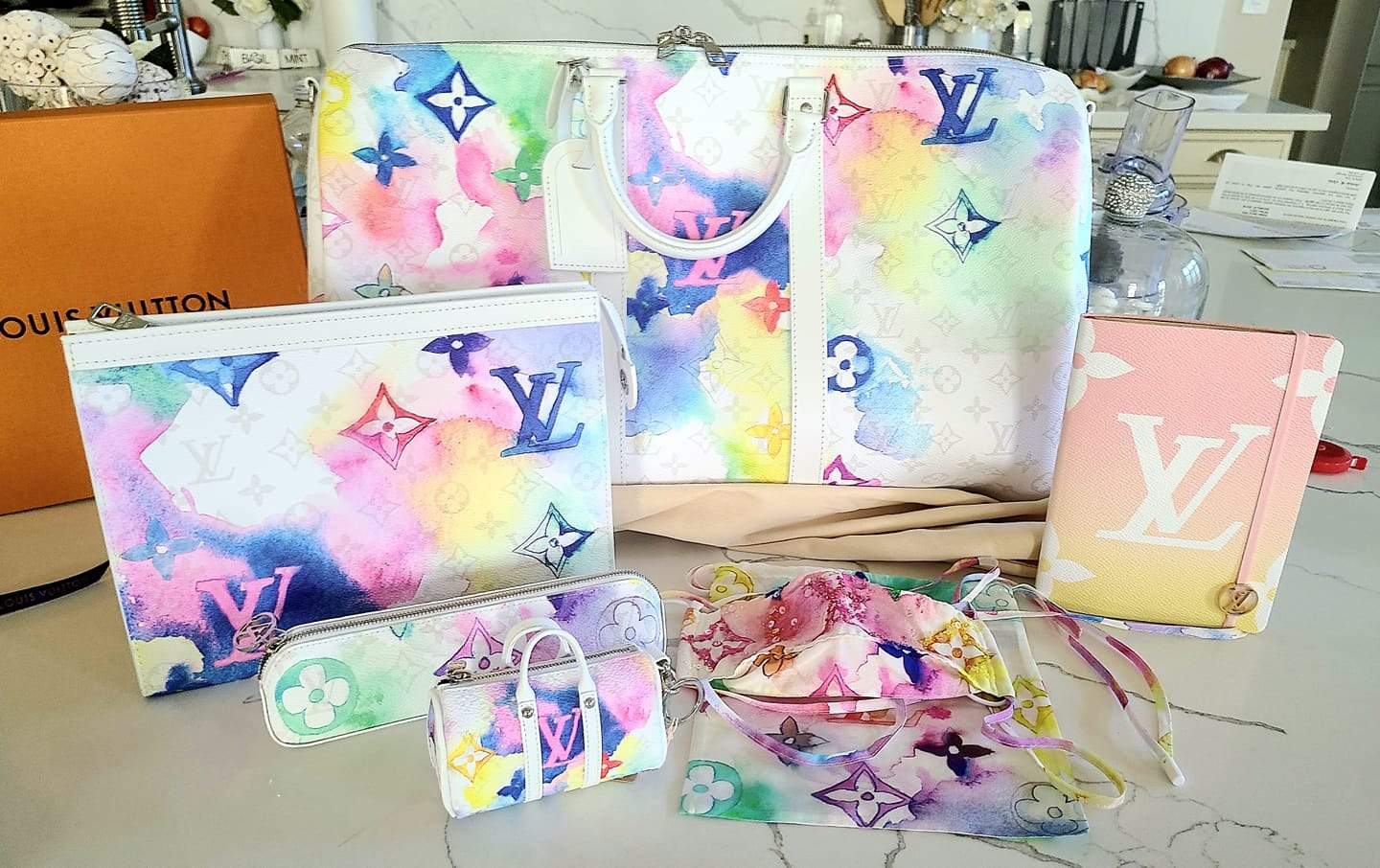 louis vuitton watercolor collection