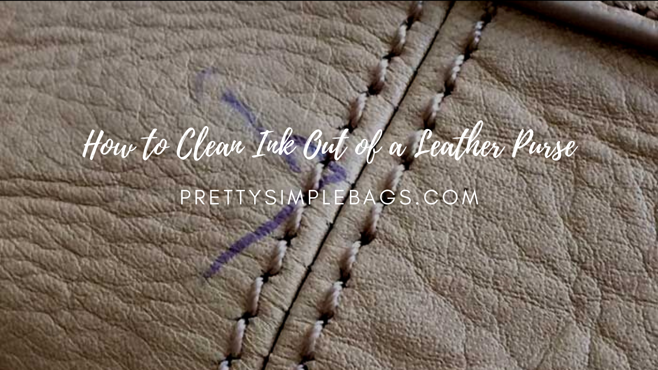 How To Clean a Leather Purse