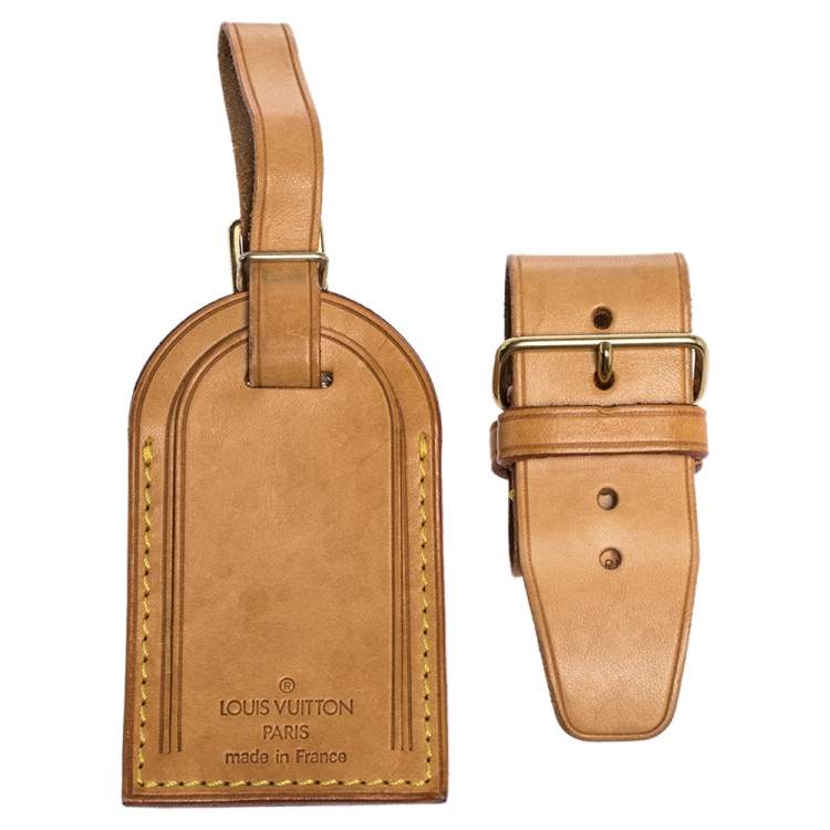 louis vuitton luggage tag