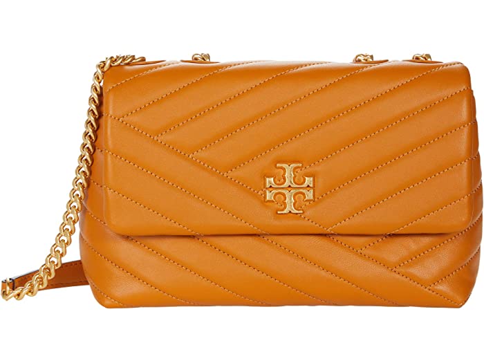 Chevron Small Convertible Shoulder Bag by Tory Burch Kira