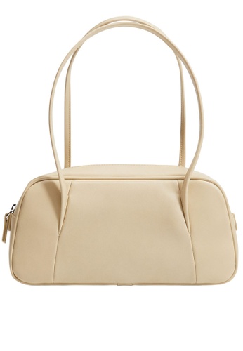 Double Handle Baguette Bag by Mango