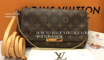 How to Tell If a Vintage Louis Vuitton Is Real